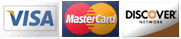 Visa, Master Card and Discover Card Image